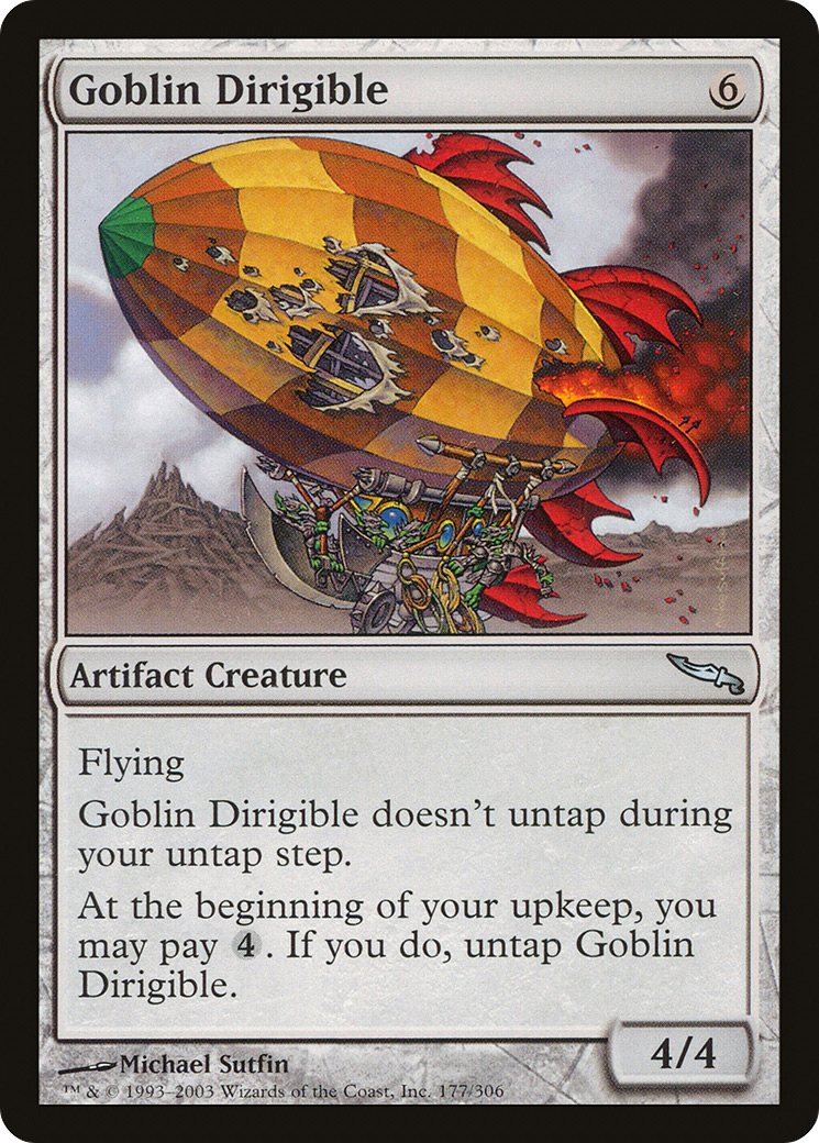 Goblin Dirigible (MRD-177) - Mirrodin Foil