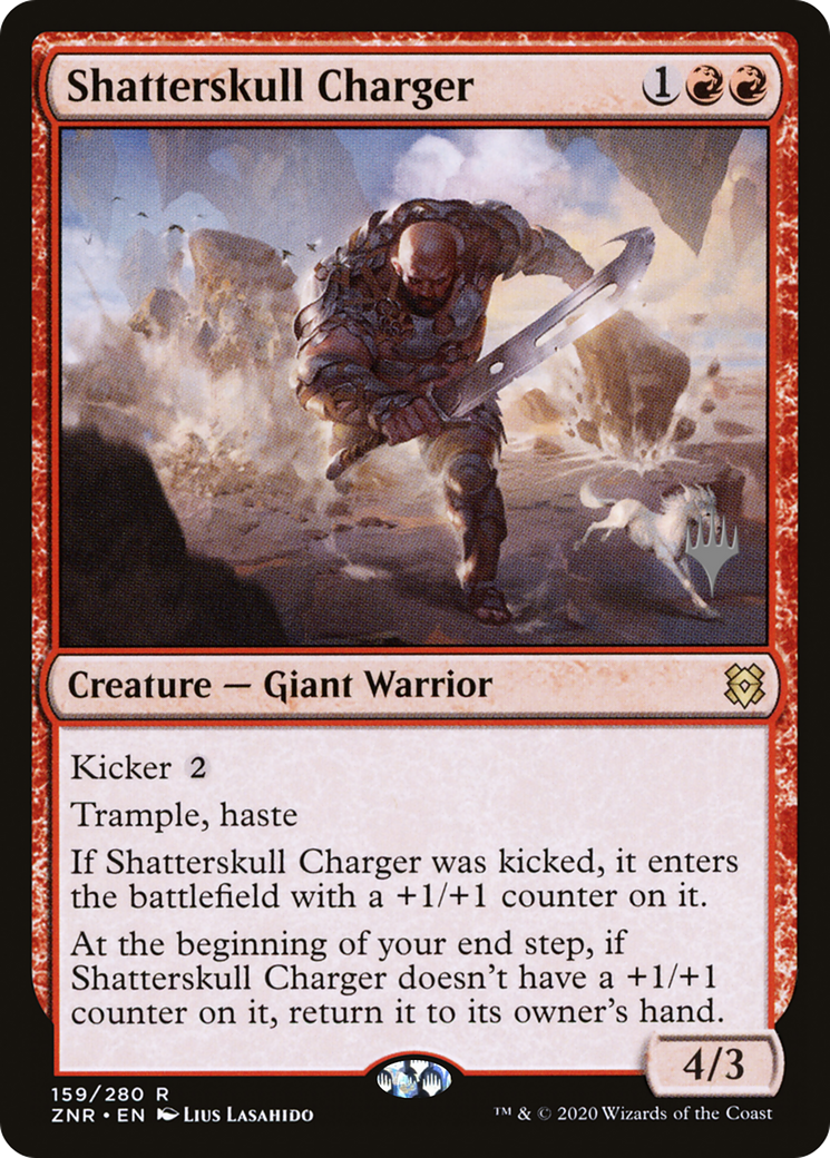 Shatterskull Charger (PPZNR-159) - Zendikar Rising Promos Foil