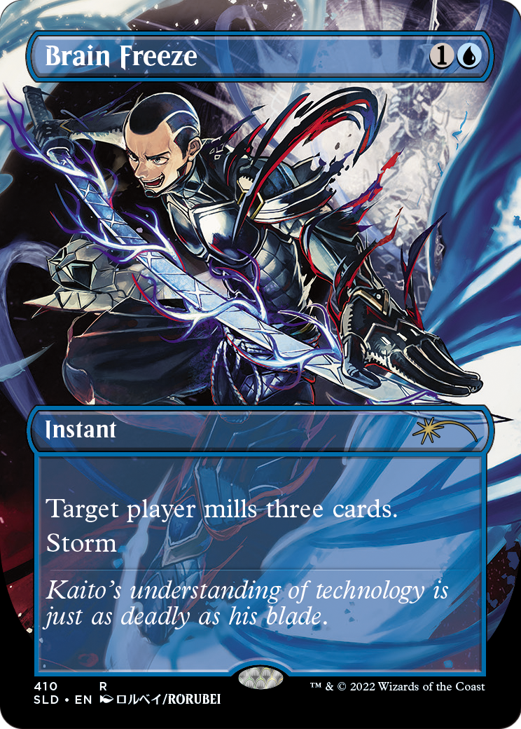 Brain Freeze (SLD-410) - Secret Lair Drop (Borderless)