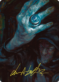 Arcane Signet // Arcane Signet (ACMM-044) - Commander Masters Art Series (Borderless) Foil