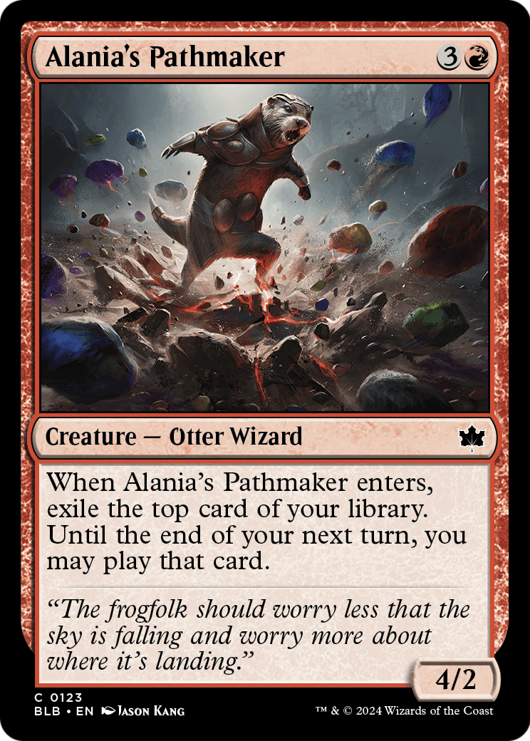 Alania's Pathmaker (BLB-123) - Bloomburrow