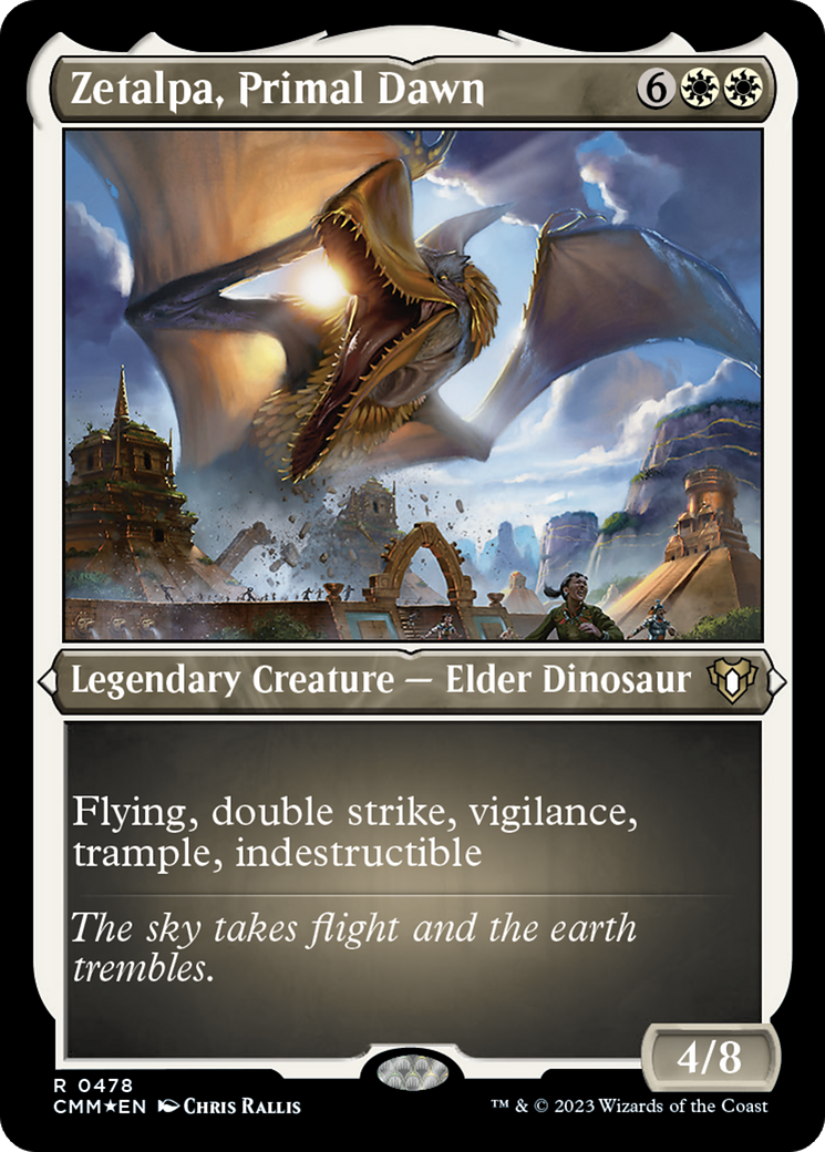 Zetalpa, Primal Dawn (Foil Etched) (CMM-478) - Commander Masters Foil