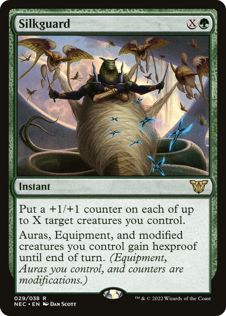 Silkguard (NEC-029) - Neon Dynasty Commander