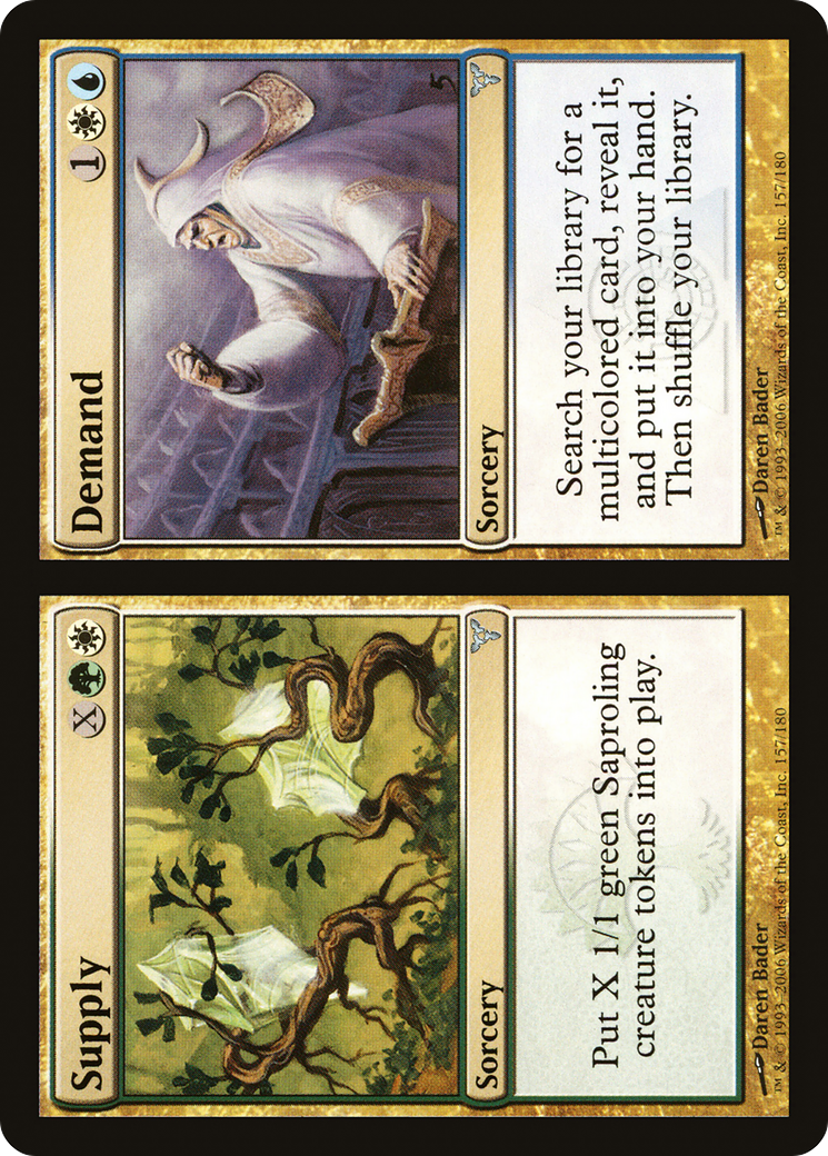 Supply // Demand (DIS-157) - Dissension Foil
