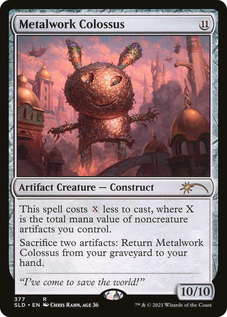 Metalwork Colossus (377) (SLD-377) - Secret Lair Drop