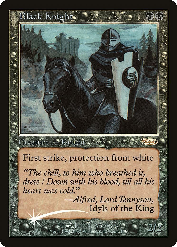 Black Knight (FNM-004) - Friday Night Magic 2002 Foil