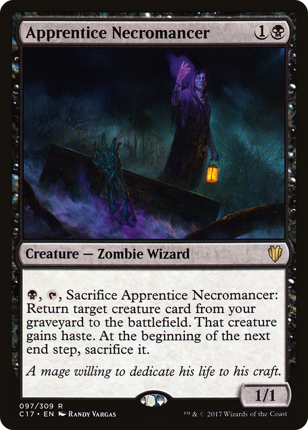 Apprentice Necromancer (C17-097) - Commander 2017