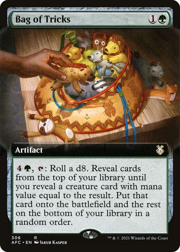 Bag of Tricks (Extended Art) (AFC-306) - Forgotten Realms Commander: (Extended Art)