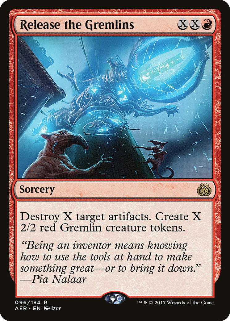 Release the Gremlins (AER-096) - Aether Revolt Foil
