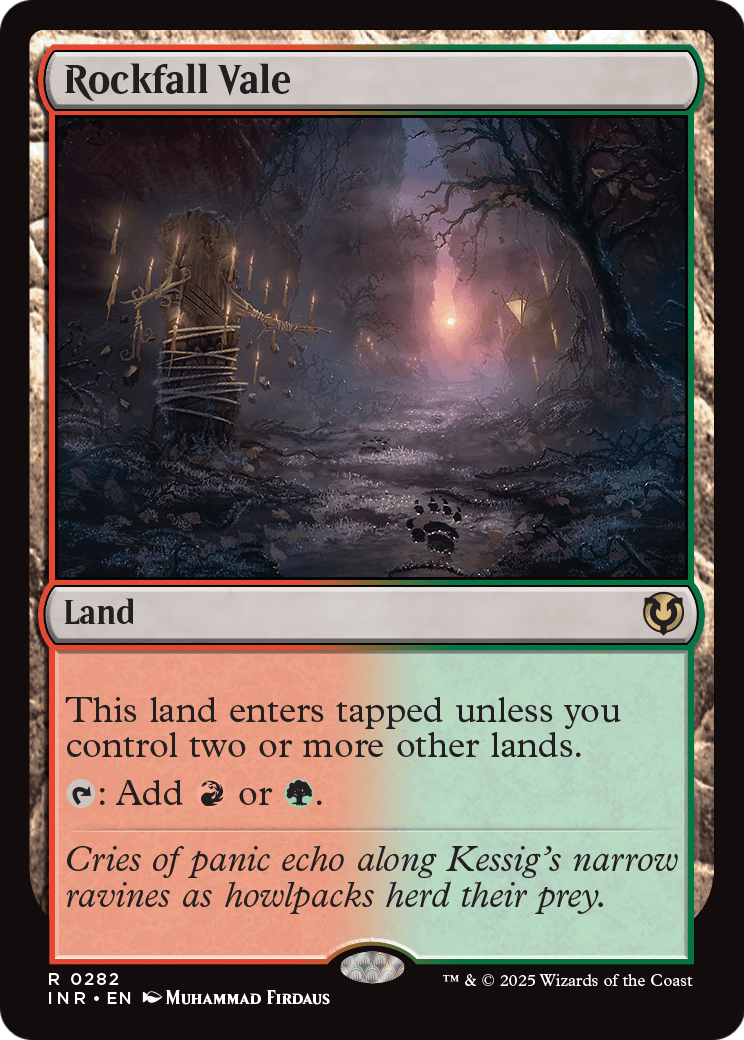 Rockfall Vale (INR-282) - Innistrad Remastered