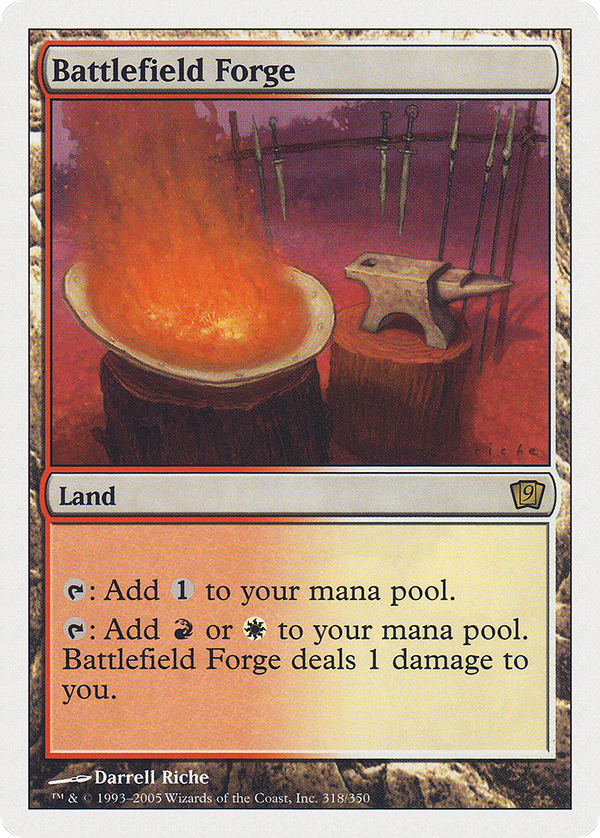 Battlefield Forge (9ED-318) - 9th Edition Foil