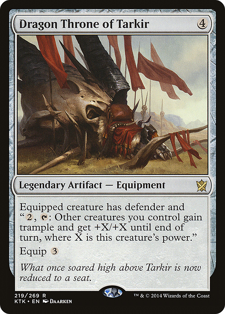 Dragon Throne of Tarkir (KTK-219) - Khans of Tarkir Foil