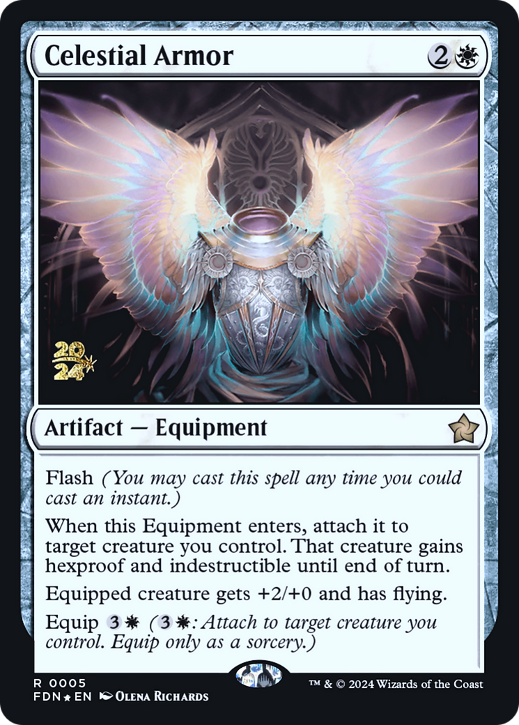 Celestial Armor (PRE-005) - Foundations Promos Foil