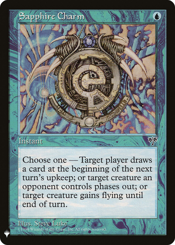 Sapphire Charm (LIST-089) - The List