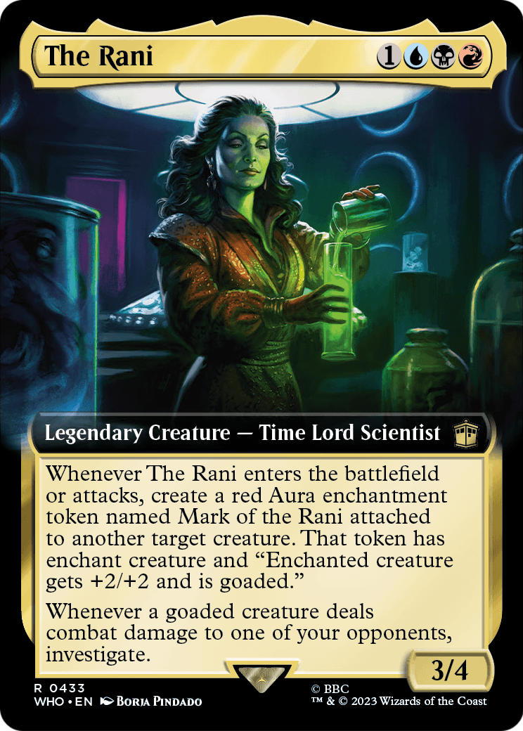 The Rani (Extended Art) (WHO-433) - Doctor Who: (Extended Art) Foil
