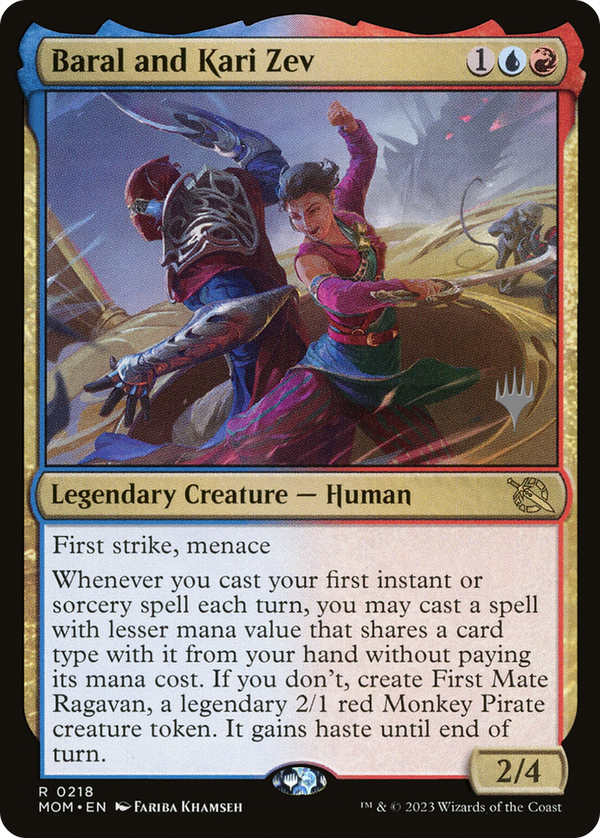 Baral and Kari Zev (PPMOM-218) - March of the Machine Promos