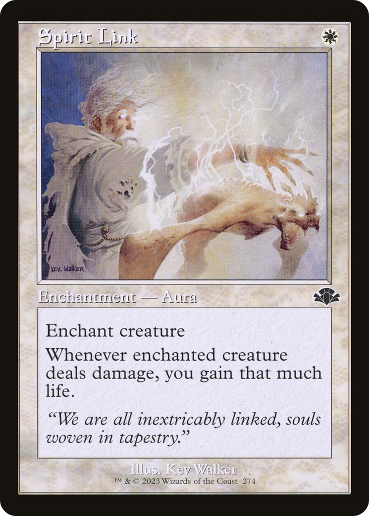 Spirit Link (Retro Frame) (DMR-274) - Dominaria Remastered Foil