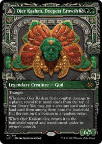 Ojer Kaslem, Deepest Growth (Showcase) (LCI-318) - The Lost Caverns of Ixalan: (Showcase)