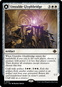 Unstable Glyphbridge (LCI-041) - The Lost Caverns of Ixalan Foil