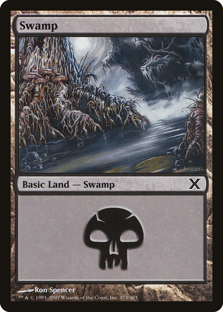 Swamp (373) (10E-373) - Tenth Edition
