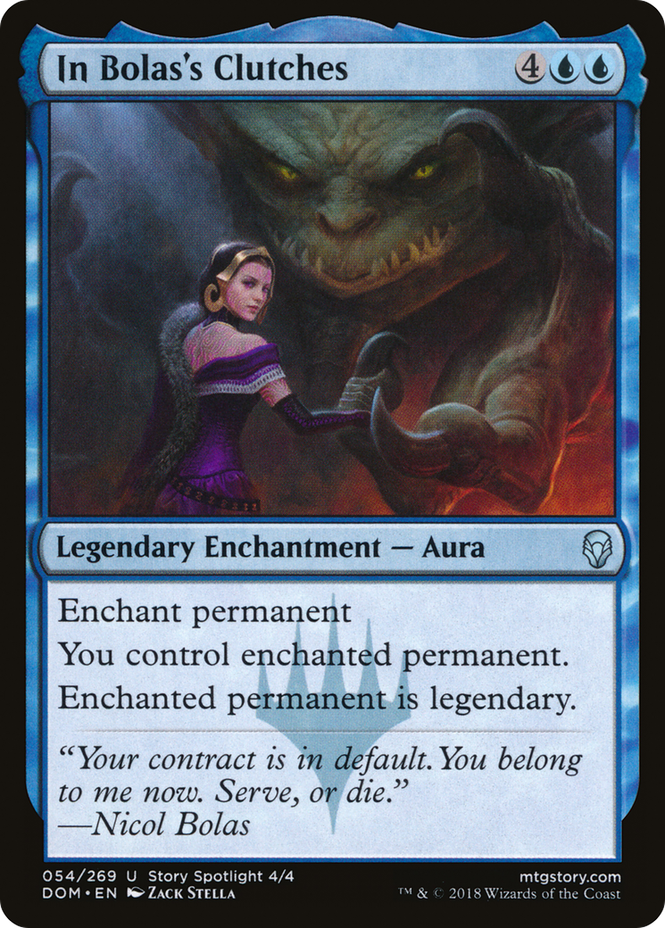 In Bolas's Clutches (DOM-054) - Dominaria Foil