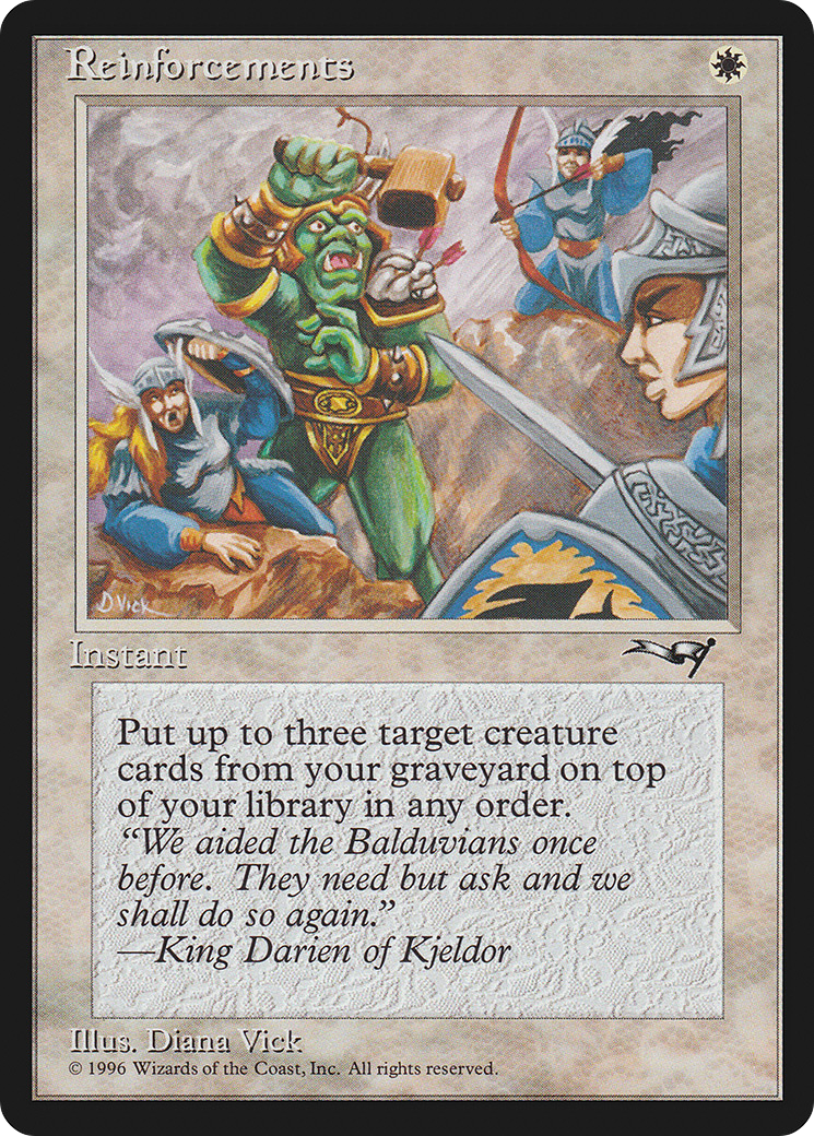 Reinforcements (Orc) (ALL-143) - Alliances