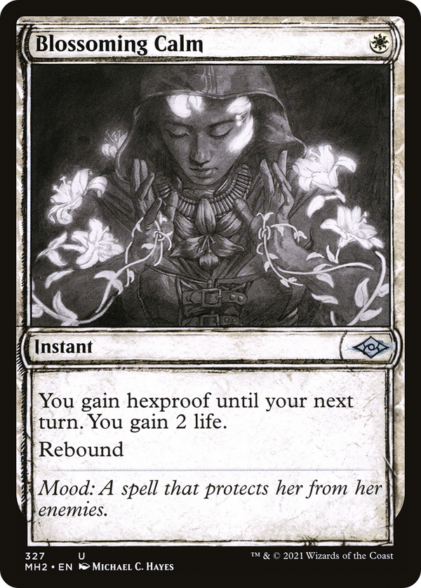 Blossoming Calm (Showcase) (MH2-327) - Modern Horizons 2: (Showcase) Foil