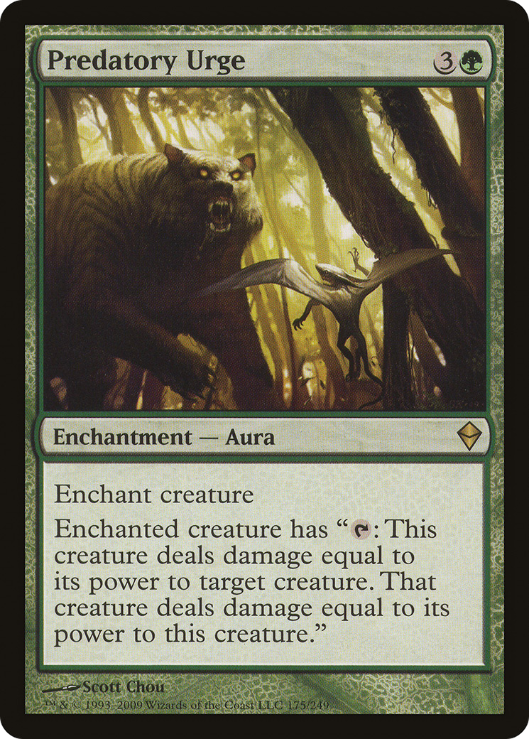 Predatory Urge (ZEN-175) - Zendikar