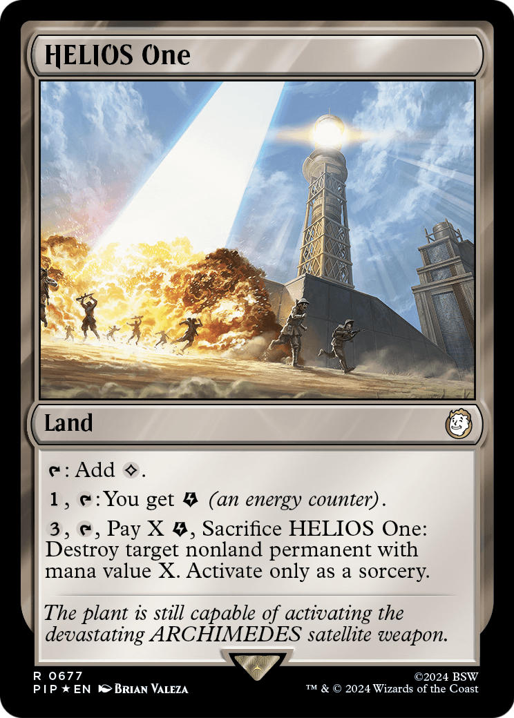 HELIOS One (Surge Foil) (PIP-677) - Fallout Foil