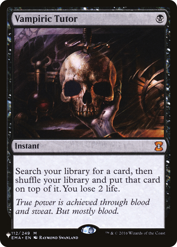 Vampiric Tutor (LIST-112/249) - The List