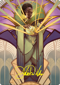 Bloom Tender // Bloom Tender (AFDN-054) - Foundations Art Series (Borderless) Foil
