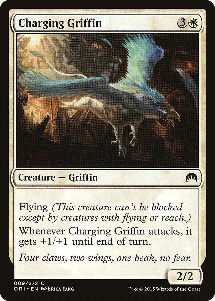 Charging Griffin (ORI-009) - Magic Origins Foil