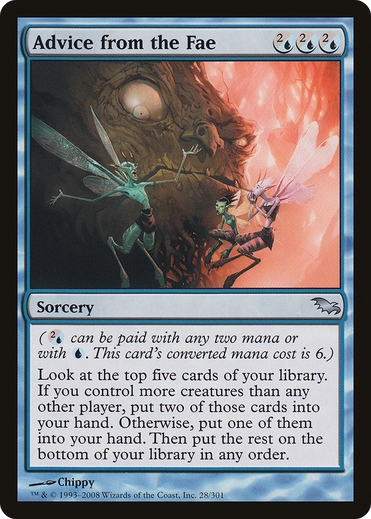 Advice from the Fae (SHM-028) - Shadowmoor Foil