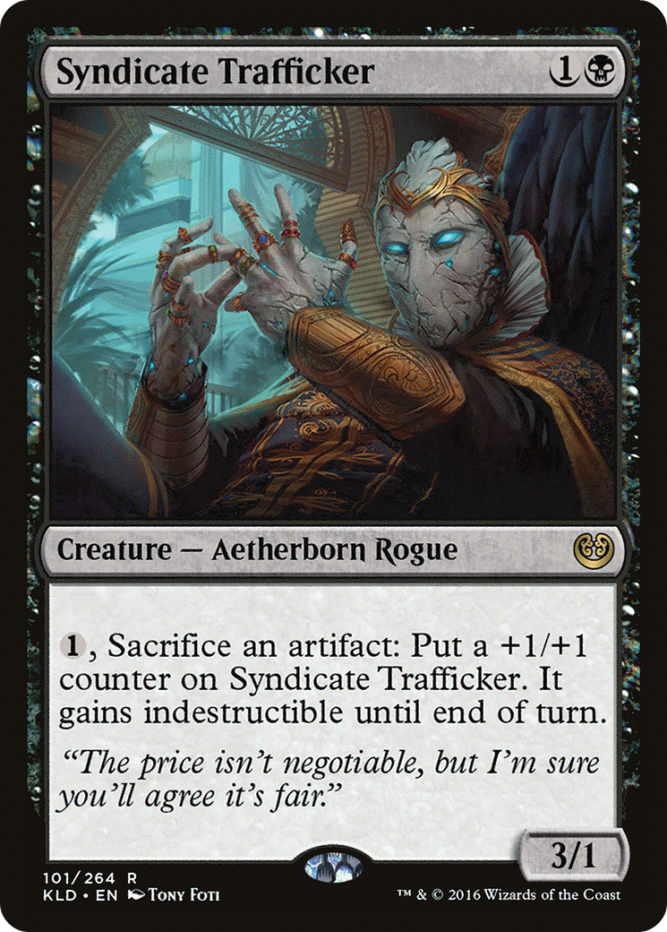 Syndicate Trafficker (KLD-101) - Kaladesh Foil