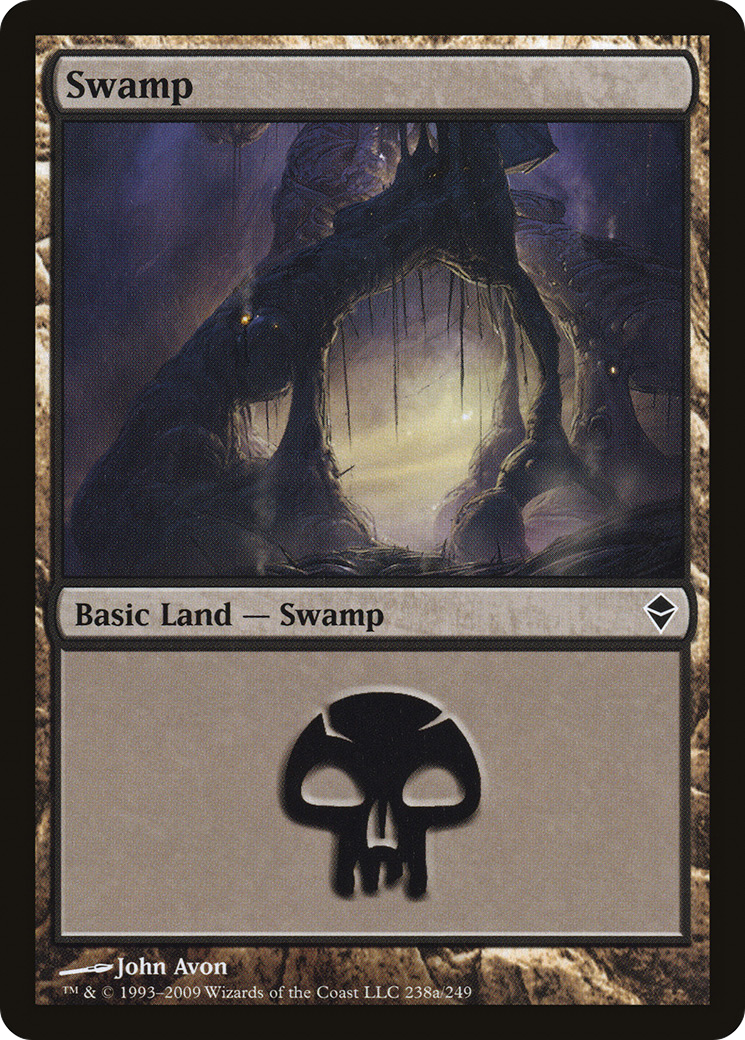 Swamp (238a) (ZEN-238A) - Zendikar