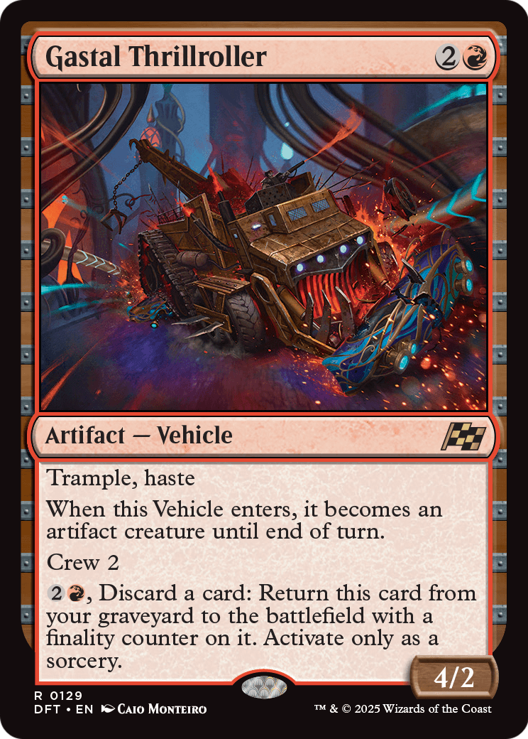 Gastal Thrillroller (DFT-129) - Aetherdrift Foil