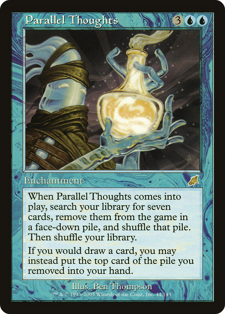 Parallel Thoughts (SCG-044) - Scourge Foil