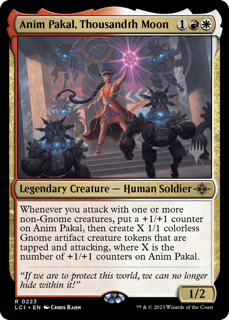 Anim Pakal, Thousandth Moon (PPLCI-223) - The Lost Caverns of Ixalan Promos Foil