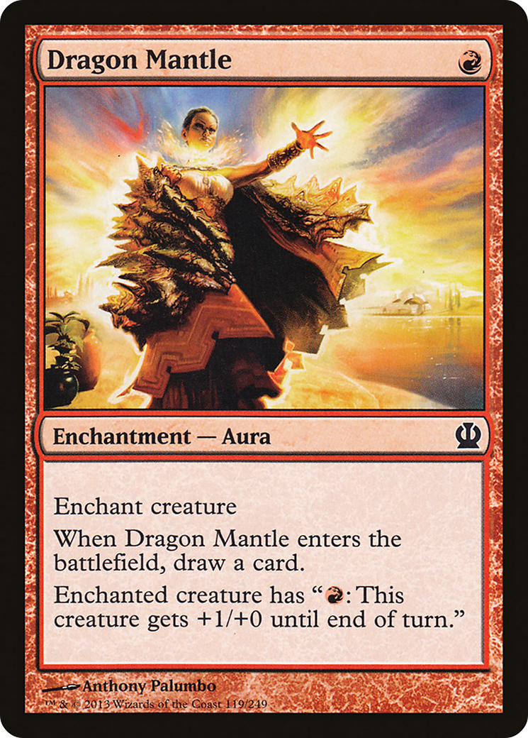 Dragon Mantle (THS-119) - Theros Foil