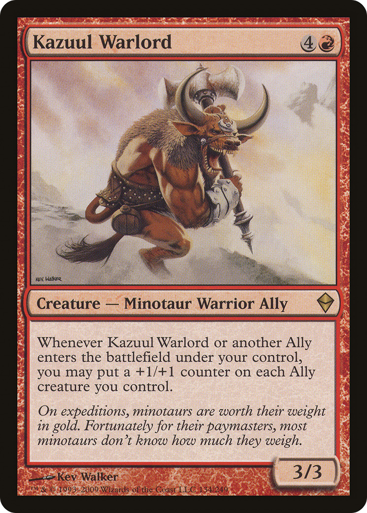 Kazuul Warlord (ZEN-134) - Zendikar