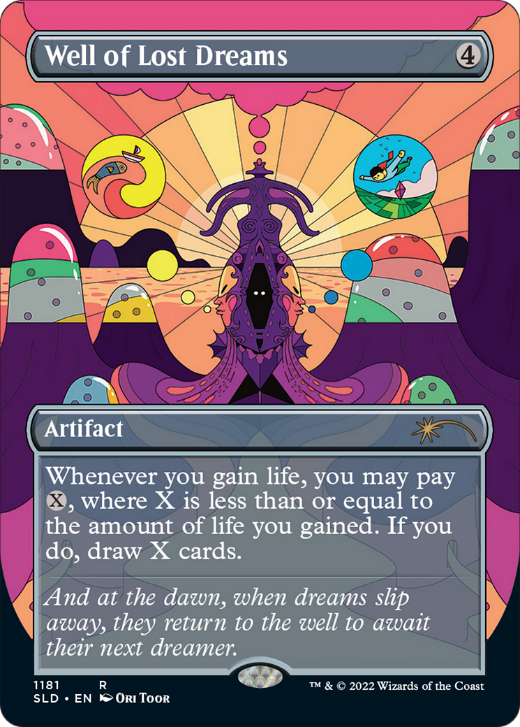Well of Lost Dreams (1181) (SLD-1181) - Secret Lair Drop (Borderless)