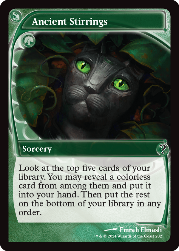 Ancient Stirrings (Future Sight) (MB2-202) - Mystery Booster 2 Foil