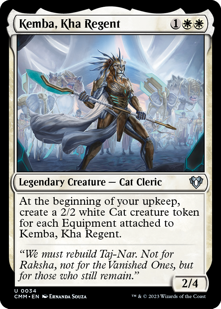 Kemba, Kha Regent (CMM-034) - Commander Masters