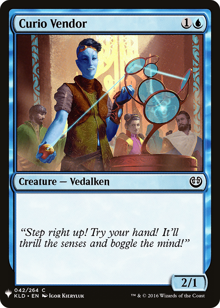 Curio Vendor (LIST-042) - The List