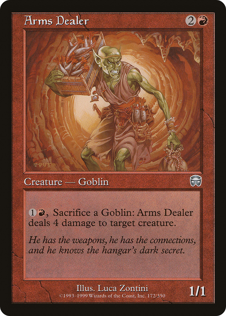Arms Dealer (MMQ-172) - Mercadian Masques