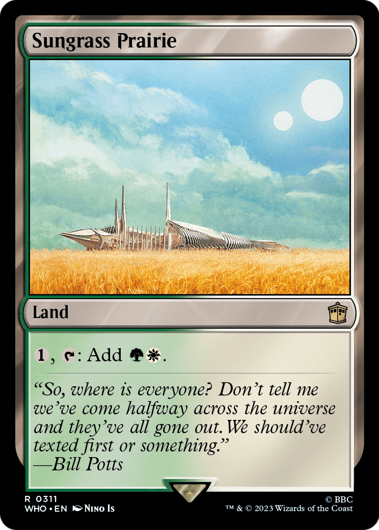Sungrass Prairie (WHO-311) - Doctor Who