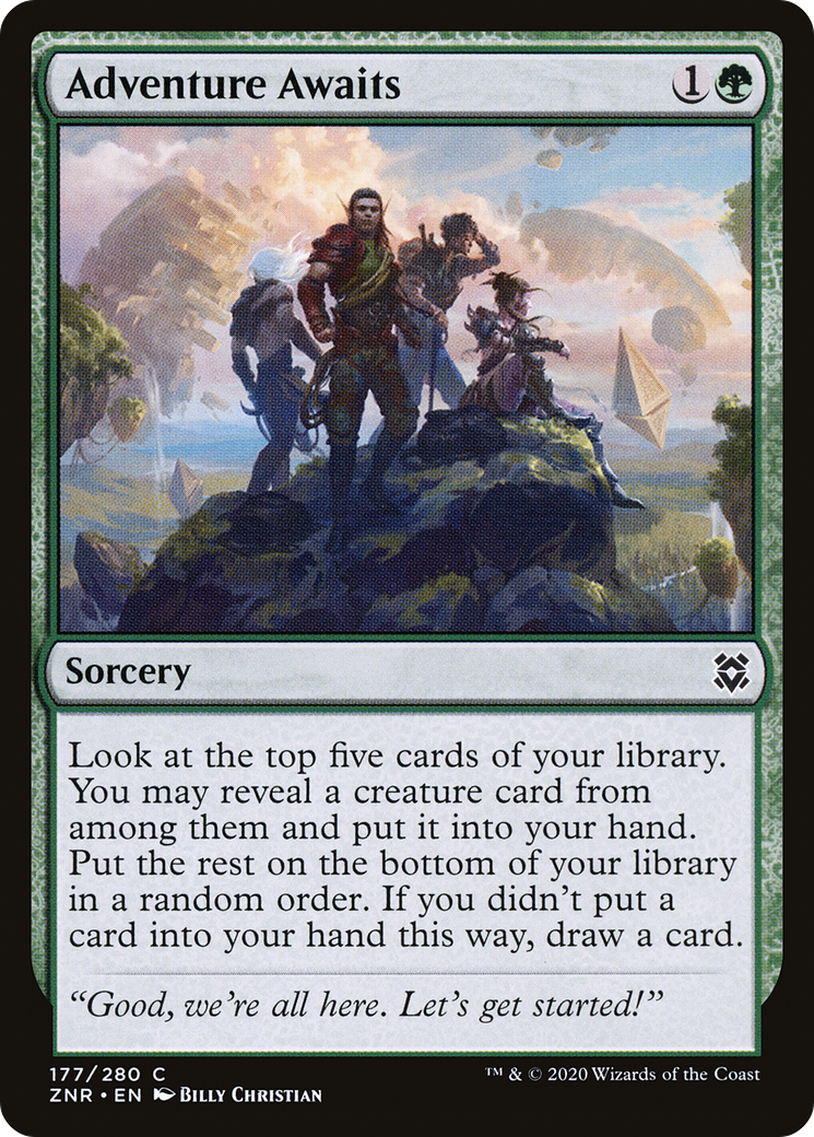 Adventure Awaits (ZNR-177) - Zendikar Rising