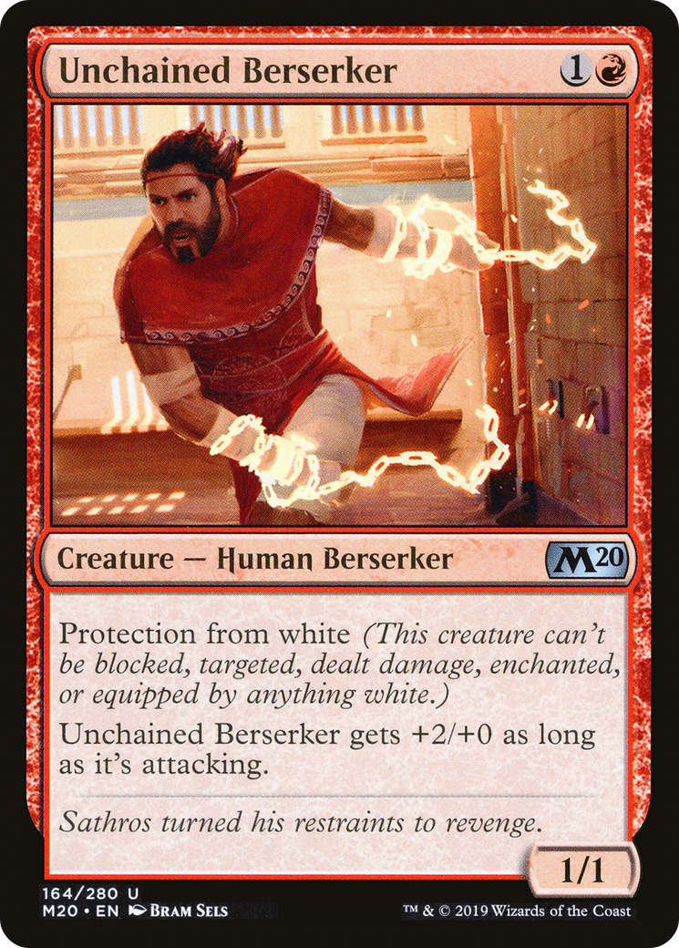 Unchained Berserker (M20-164) - Core Set 2020
