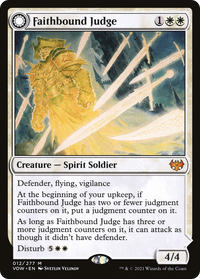 Faithbound Judge (VOW-012) - Innistrad: Crimson Vow: (Double Faced Transform)
