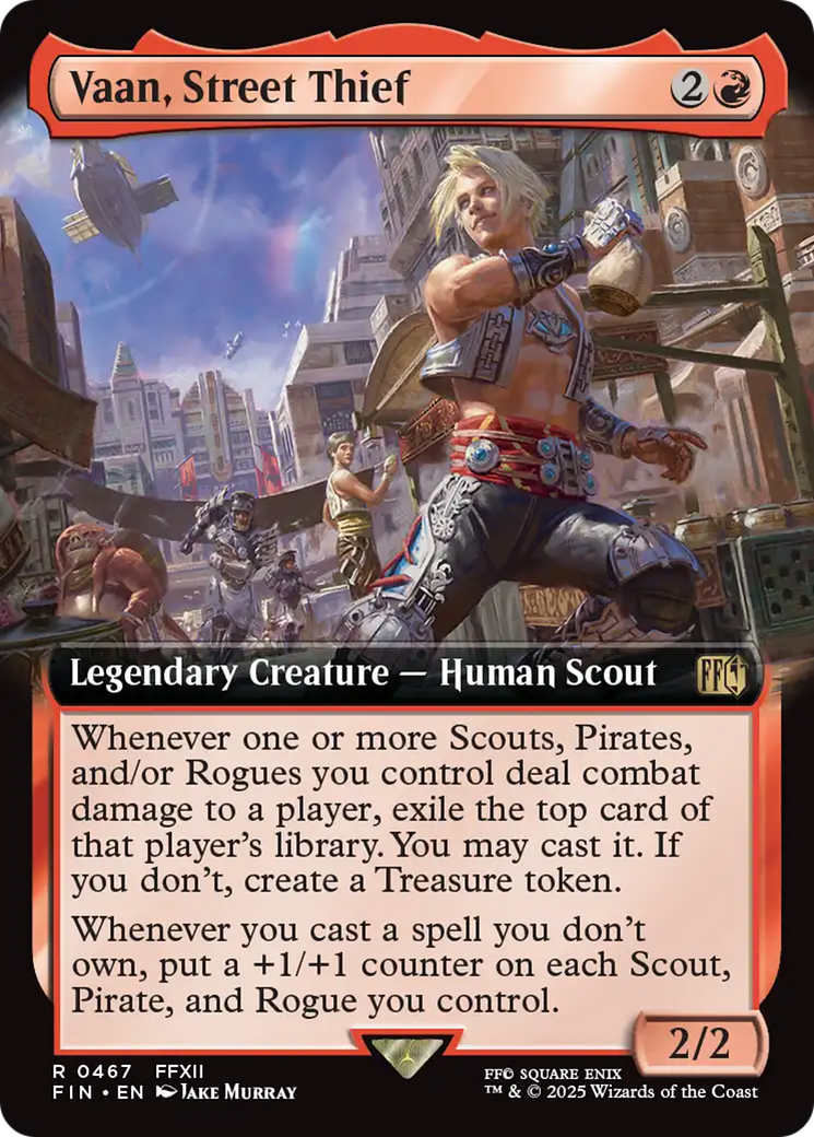 Vaan, Street Thief (Extended Art) (FIN-467) - FINAL FANTASY: (Extended Art)